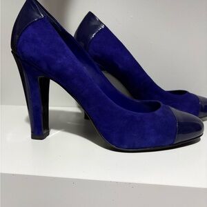 Lauren Ralph Lauren Royal Blue Heels size 10